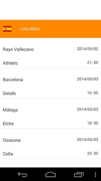 Resultados Futbol游戲截圖2
