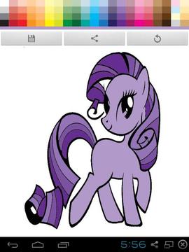 Little Pony Paint游戲截圖3
