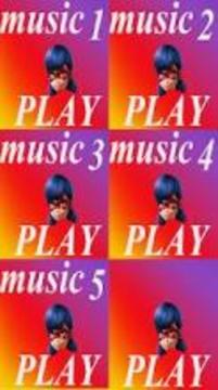LadyBug Piano Tiles Cat Nor游戲截圖1