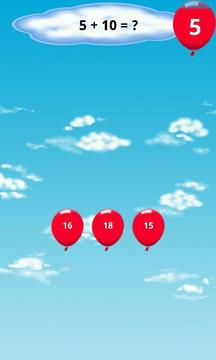 Math Balloon Trouble游戲截圖1