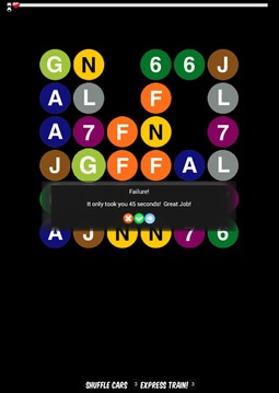 NYC Subway Scramble游戲截圖3