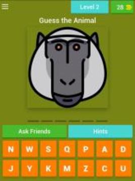 Animals Park: Guess The Animals Quiz游戲截圖3