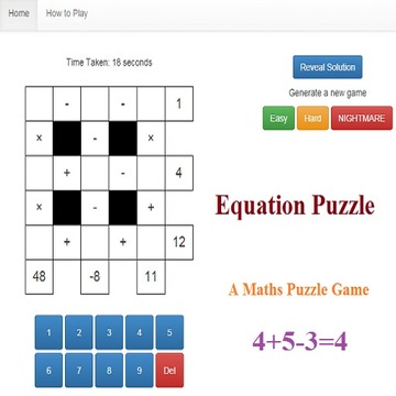 Equation Puzzle游戲截圖1