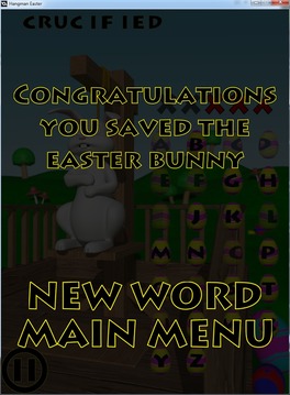 Easter Hangman游戲截圖5
