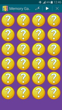 Characters, Memory Game(Pairs)游戲截圖2