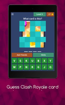 Guess Clash Royale card游戲截圖2