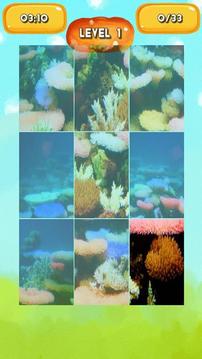 Sea anemone Jigsaw Puzzles游戲截圖5