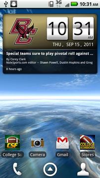 Boston College Live Clock游戲截圖3
