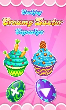 Cooking Creamy Easter Cupcakes游戲截圖1