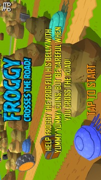 Froggy Road Crossing Free游戲截圖4