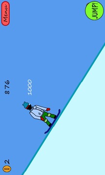 Antibored Snowboarder with Ads游戲截圖5