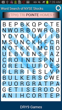 Wall Street Word Search NYSE游戲截圖2