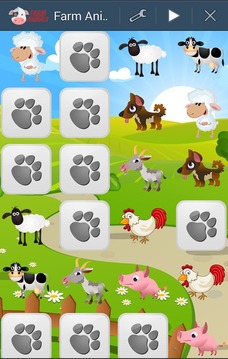 Matching Game Farm Animals游戲截圖5
