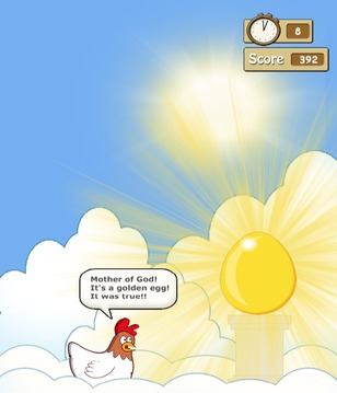 Brave Chicken: The Golden Egg游戲截圖1