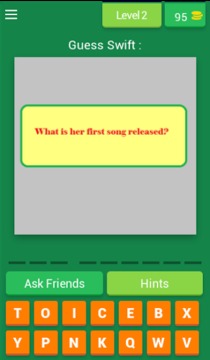 Taylor Swift Trivia Quiz游戲截圖3