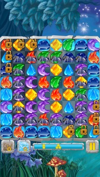 Moon Jewels - Match 3 Puzzle游戲截圖3