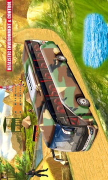 US Army Coach Bus Simulation游戲截圖4