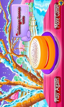 Christmas Sponge Cake Cooking游戲截圖4