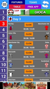 England Football 2014-2015游戲截圖2