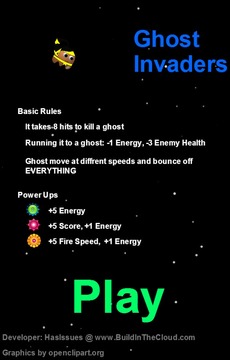 Ghost Invaders游戲截圖1