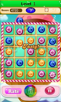 Candy Sweet bubble Star游戲截圖5