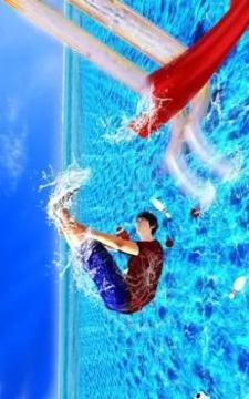 Mega Ramp Water Slide Amusement Park Downhill Rush游戲截圖2