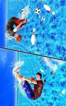 Mega Ramp Water Slide Amusement Park Downhill Rush游戲截圖1