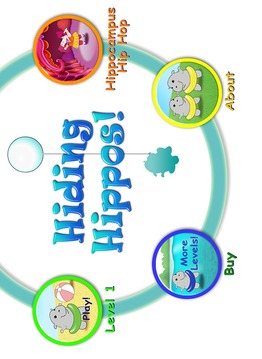 Hiding Hippos Memory Game Free游戲截圖4