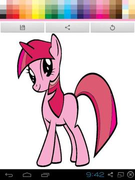 Little Pony Paint游戲截圖5