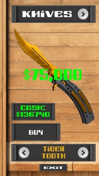 The Butterfly Knife Game游戲截圖3
