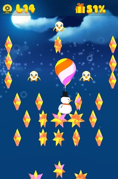 Snowman Falldown Game - Free游戲截圖5