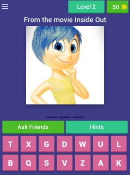 Guess the PIXAR character游戲截圖5