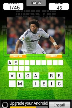Guess the football players游戲截圖3