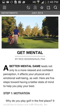 Golf Tips Magazine游戏截图5