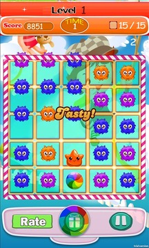 Candy Face Heroes游戲截圖2