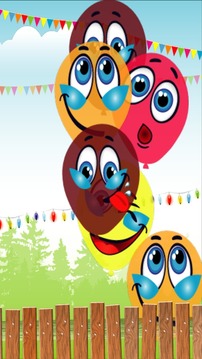 Toddlers Big Balloons Pop游戲截圖2