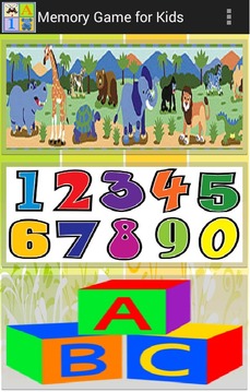 Kids Memory Game (with sound)游戲截圖1