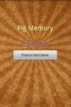 Pig Memory游戲截圖1