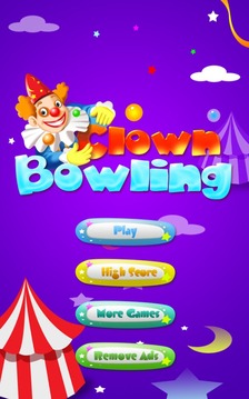 Clown Bowling FREE游戏截图4