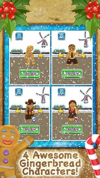 3D Gingerbread Dash Game FREE游戲截圖1