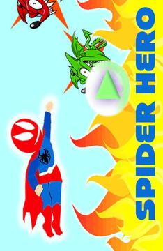 Spider hero man flying game游戲截圖1