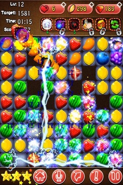 Fruit Saga Deluxe游戲截圖3