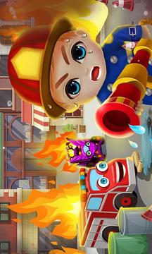 Baby Fireman! Kids Hero Rescue游戲截圖1