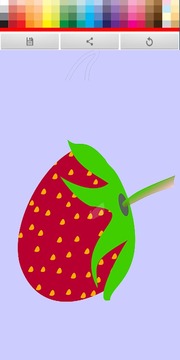 Cute Fruit Coloring游戲截圖2