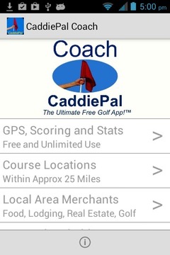 CaddiePal Coach游戏截图1