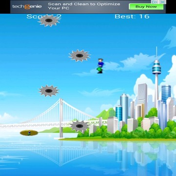 Super Flappy Man游戲截圖3