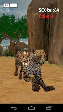 Animal Run :Cheetah 3D游戲截圖1