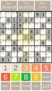 Sudoku GDX free游戲截圖4