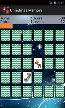 Christmas Memory Game游戲截圖3