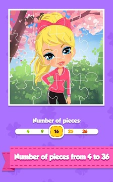 Jigsaw Puzzle - Charming Girls游戲截圖2